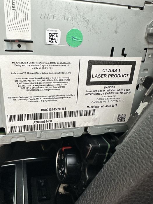 Магнітола RNS-510 WV Touareg Tiguan Golf Caddy Passat B6 B7 T5