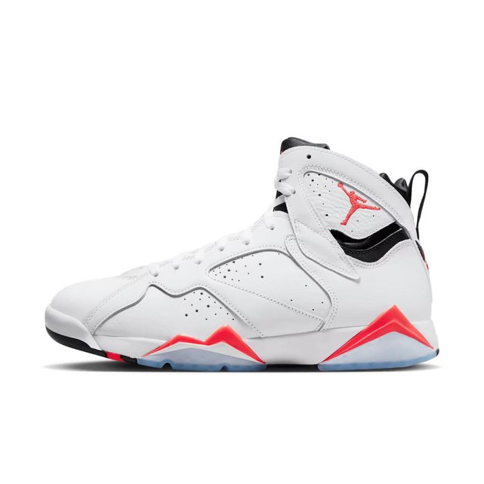 Кросівки чоловічі Air Jordan 7 Retro White Infrared White