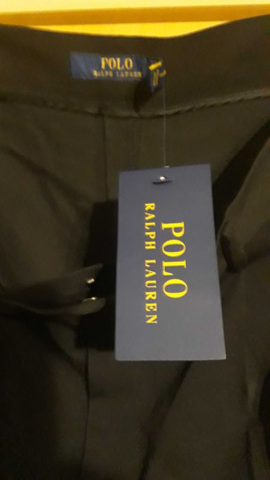 POLO RALPH LAUREN Nowe spodnie eleganckie czarne ,z metką