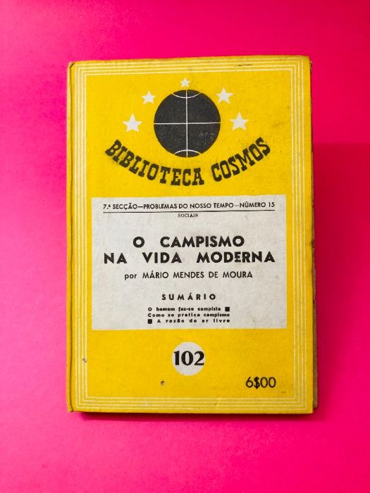 O Campismo na Vida Moderna - Mário Mendes de Moura