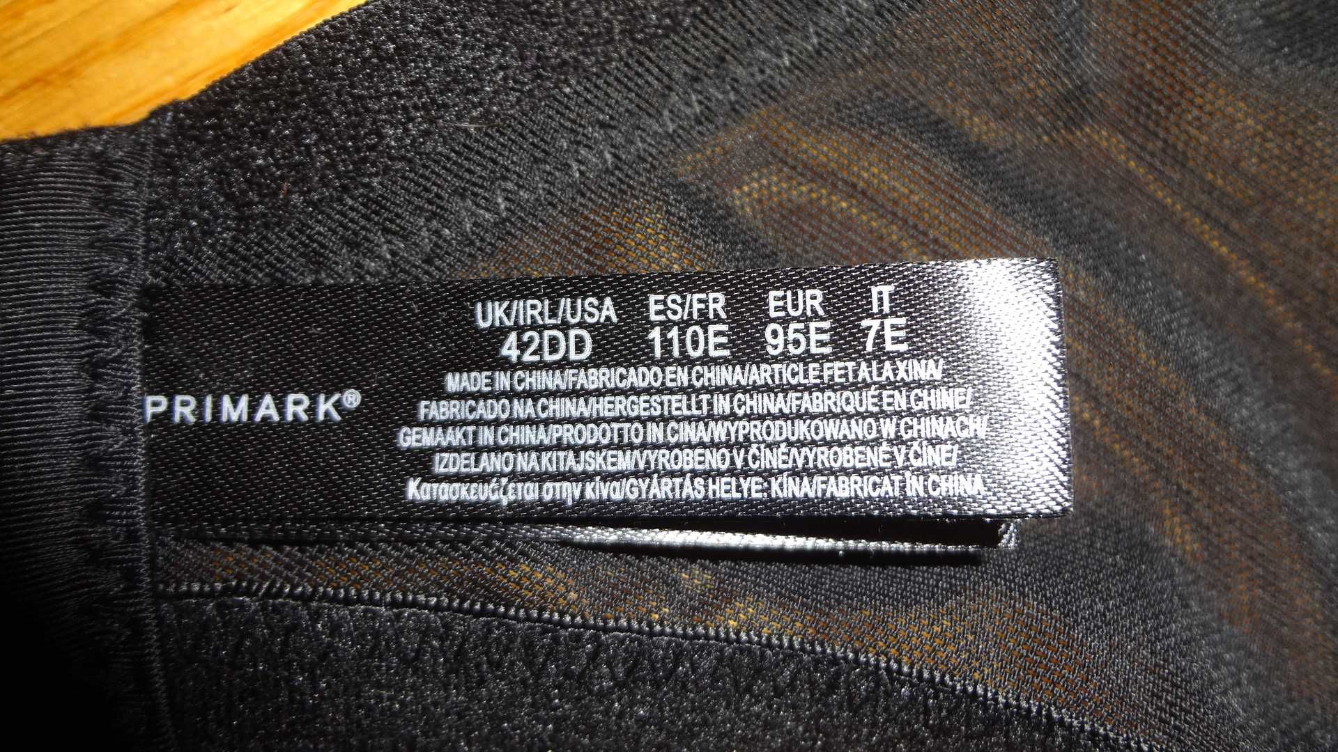 Biustonosz Primark 95E/42DD nowy jak freya