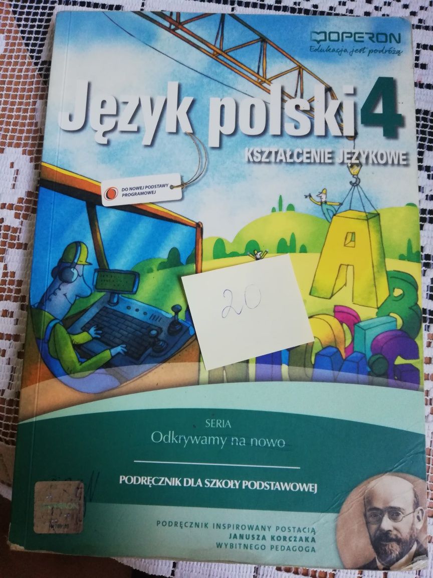 Język polski 4 odkrywamy na nowo podręcznik operon