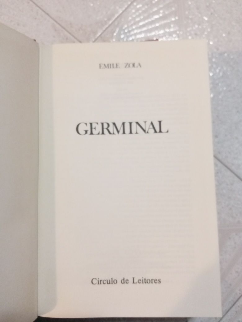 Livro " Germinal "