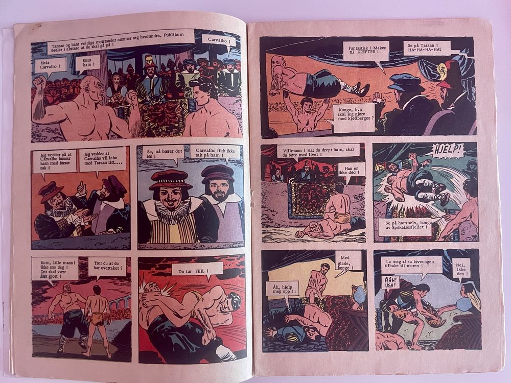 Stary komiks Tarzan 1965 rok