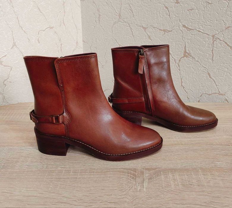 Шкіряні Ботинки Franco Sarto Women's L-colt Ankle Boot 39р/27 см