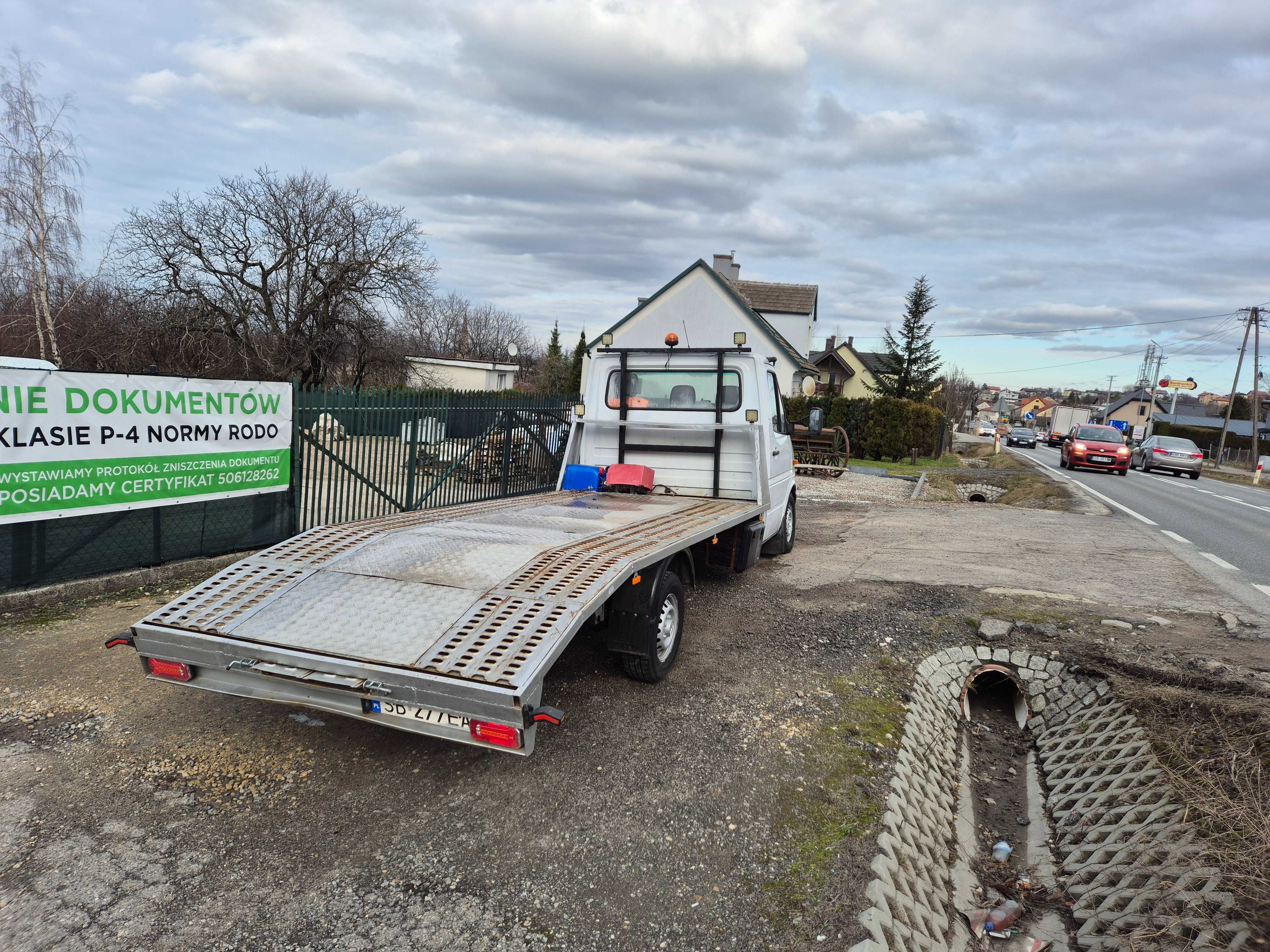 Mercedes-Benz Sprinter*2,2 129KM*Auto Laweta *Pomoc Drogowa* 2005r *