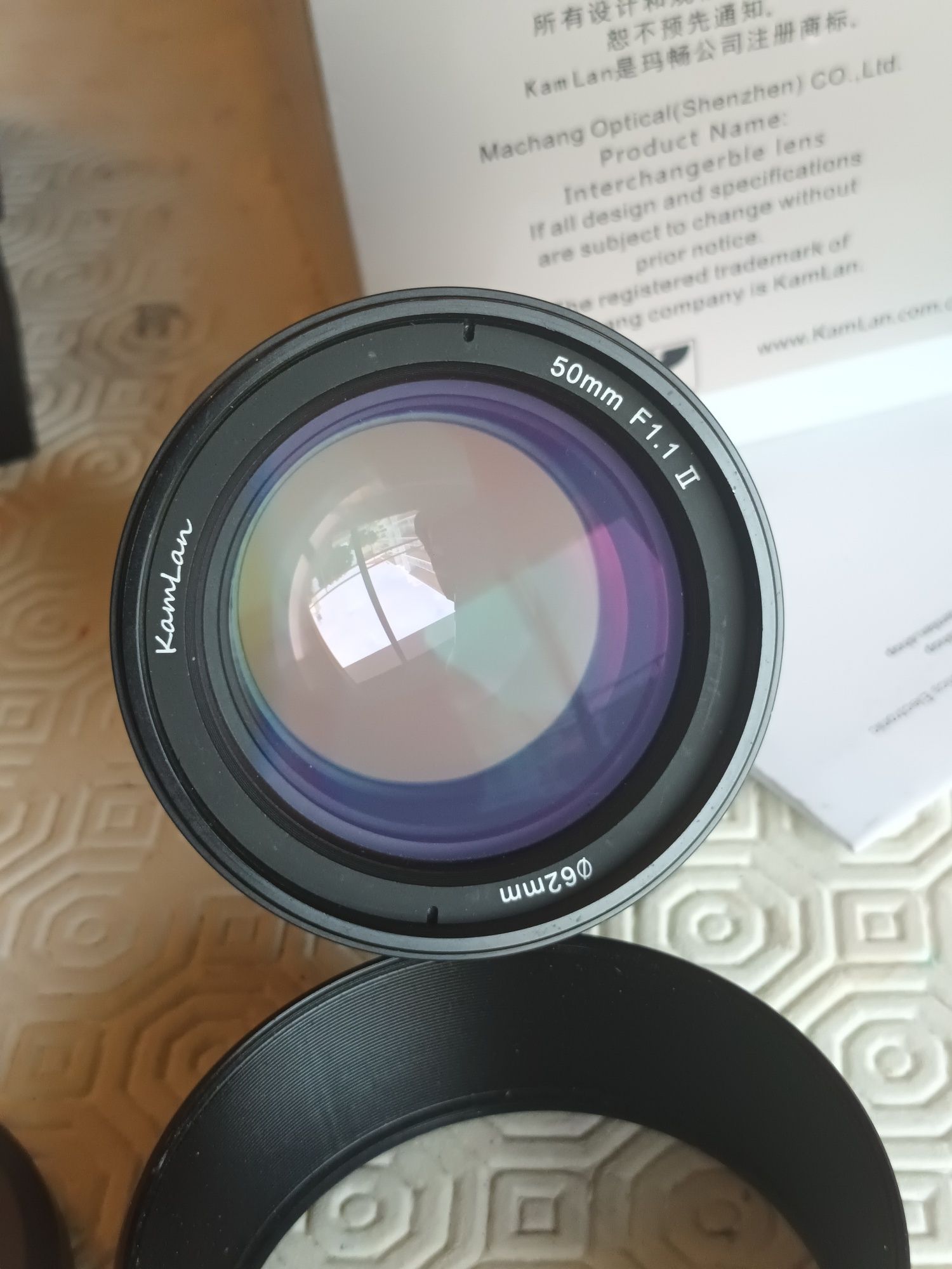 kamlan 50mm 1.1 II fujifilm