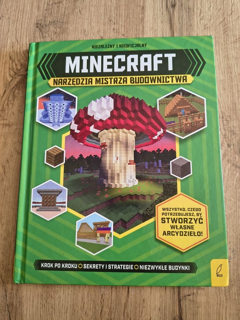 Książka Minecraft Narzędzia Mistrza Budownictwa