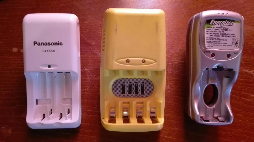 Carregadores de pilhas