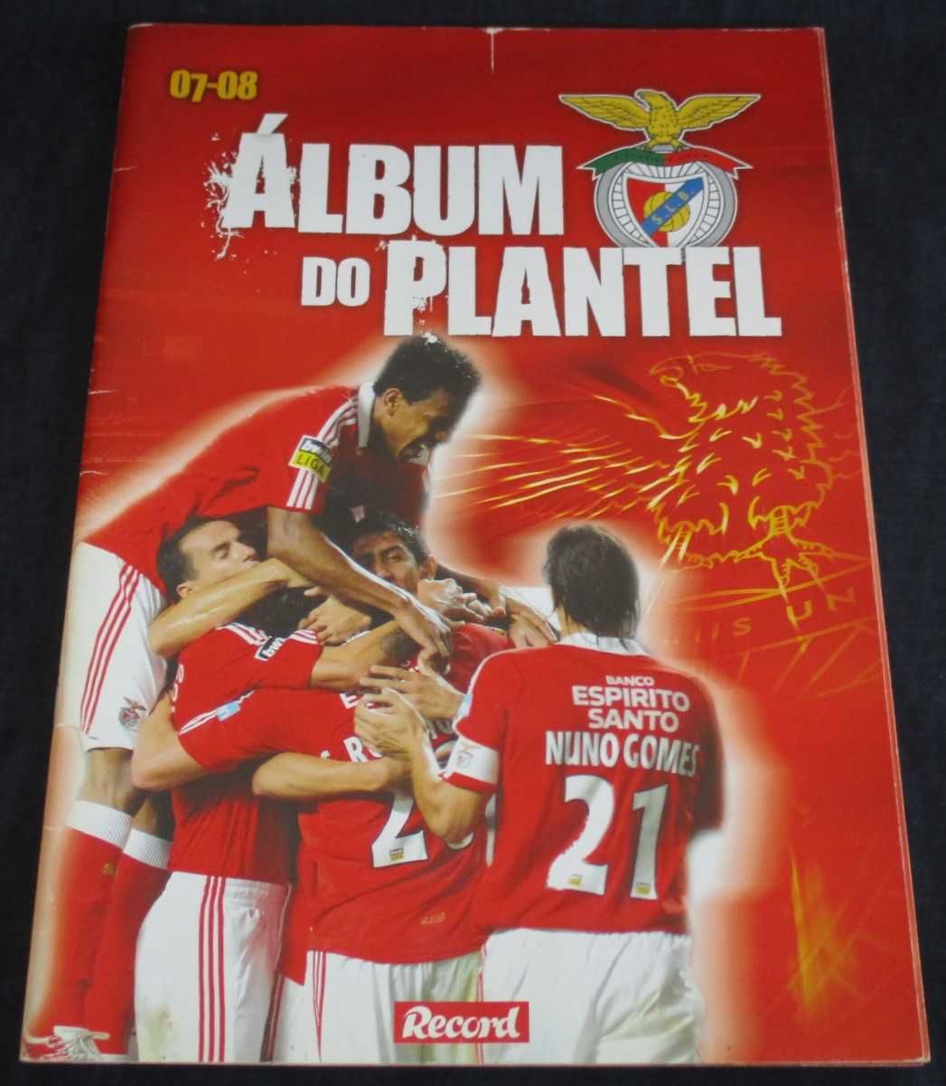 Álbum do Plantel 07 a 08 Benfica Completa
