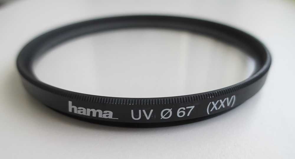 Filtro UV para lente 67 - Hama