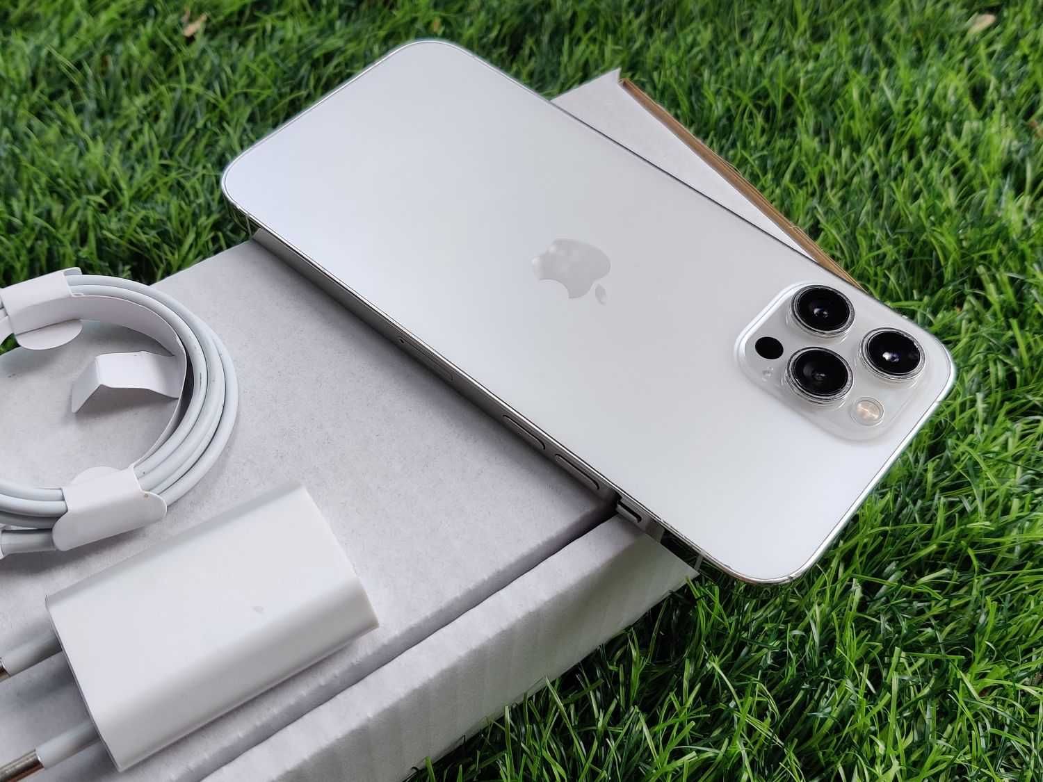 iPhone 12 Pro Max 256GB SILVER WHITE BIAŁY Grey Szary Bat97% FV