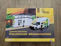 Klocki Cobi x Inpost 1328 paczkomat + ekoauto nowy jak lego