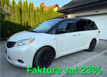 Toyota Sienna Toyota Sienna XLE AWD 4x4 7-osobowa 3.5 V6 296kM Faktura Vat 23%