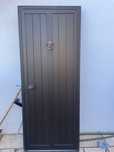 Porta aluminio castanha