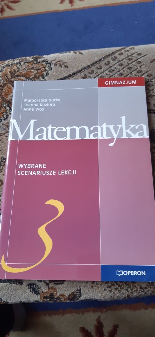 Matematyka  Operon, 3 książki,  gimnazjum,