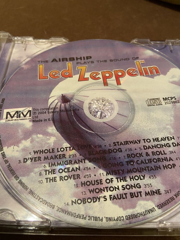 Cd de tributo a Led Zeppelin