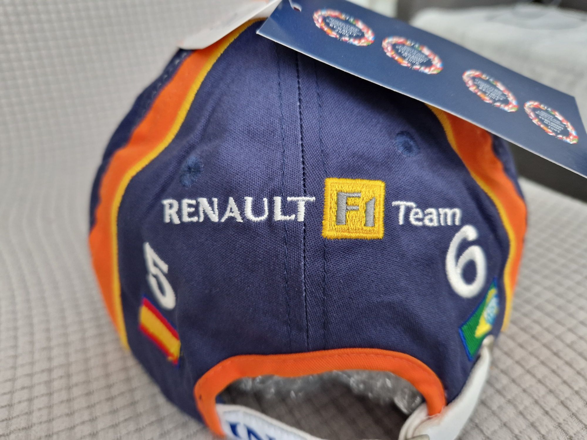 Czapka Ing Renault F1 Team 2008, Fernando Alonso, Nelson Piquet Jr.