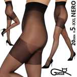 Gatta Rajstopy Klasyczne Body Plus Size 20 Den, Beige, Rozm. 5-Xl