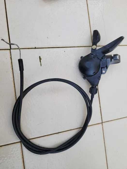 Conjunto desviador mais shifter SLX 3 mudanças