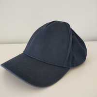 Granatowa bawełniana czapka z daszkiem dla dzieci H&M 98 51