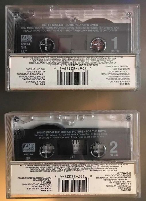 Cassetes áudio originais USA - BETTE MIDLER