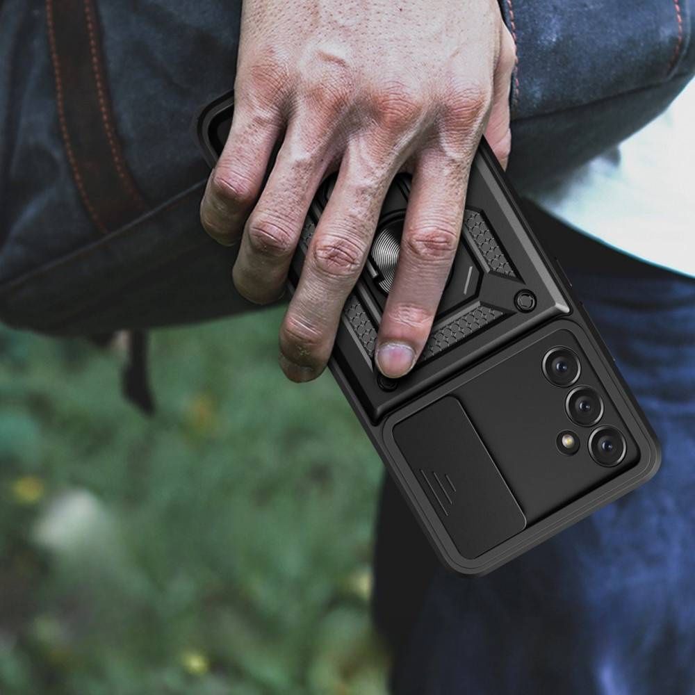 Etui Pancerne Galaxy A14 5G CamShield z Podstawką