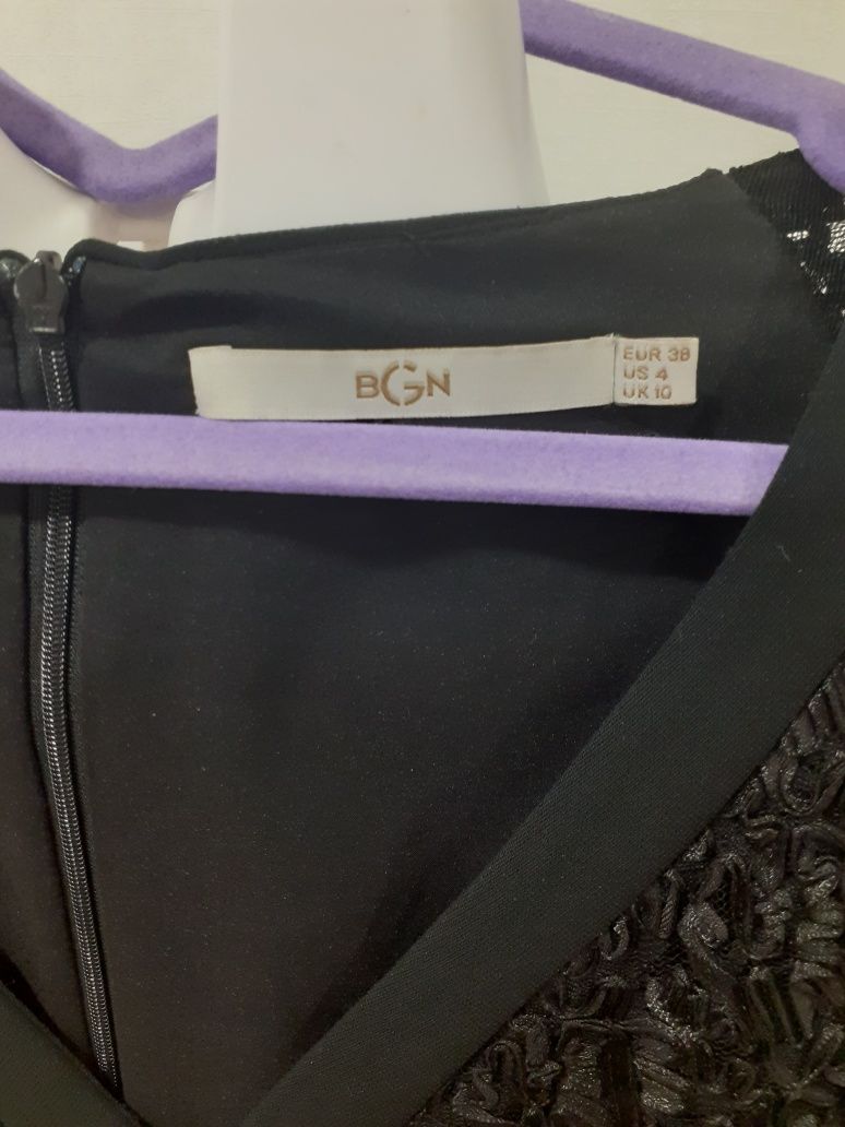 Платье чёрное BGN