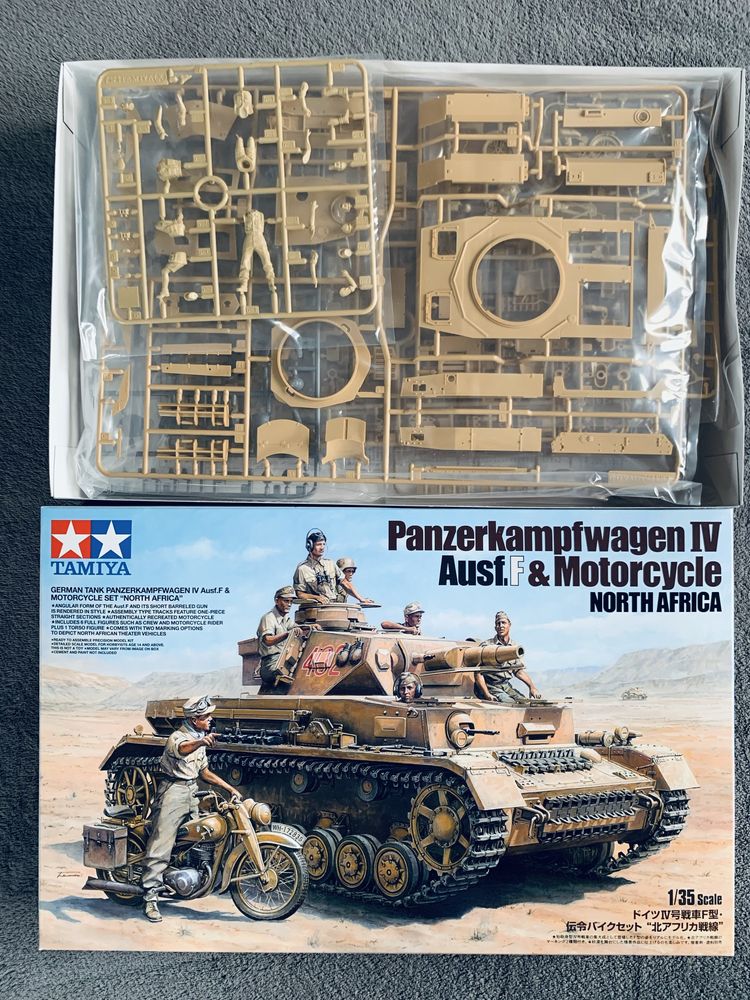 Czołg Panzer IV German Tank model Tamiya 25208