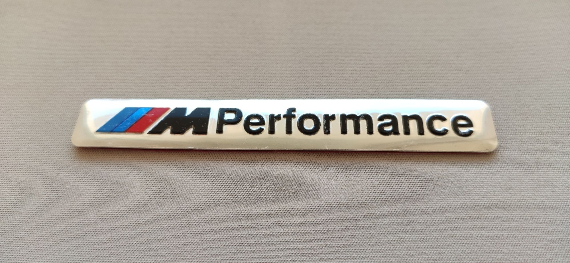 Наклейка, плашка, шильдік BMW М Performance для салона автомобіля