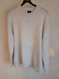 Sweter H&M XL beżowy