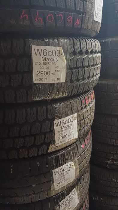 Продам зимові колеса 215/65 r16 C