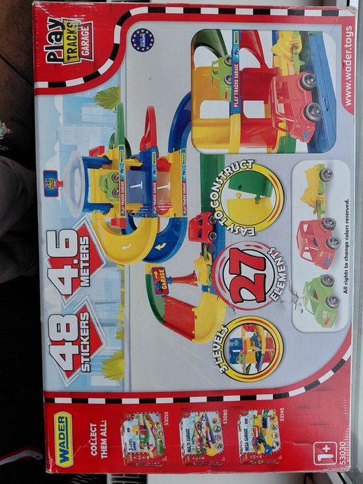 Детский игровой паркинг Гараж Wader tracks garage