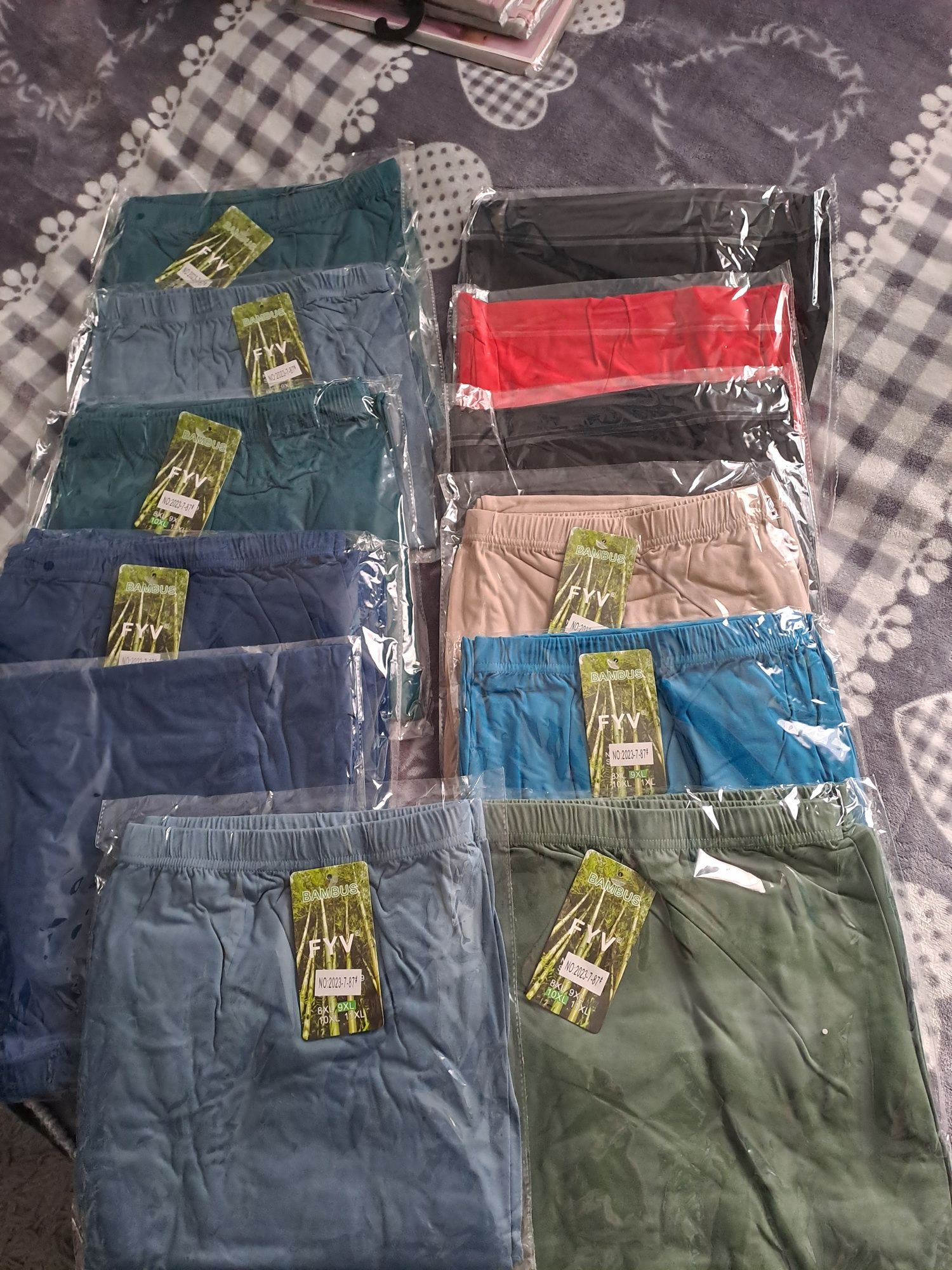 Nowe leginsy rybaczki getry 8,9,10  XL duże bawełnianeWygodneKolory!