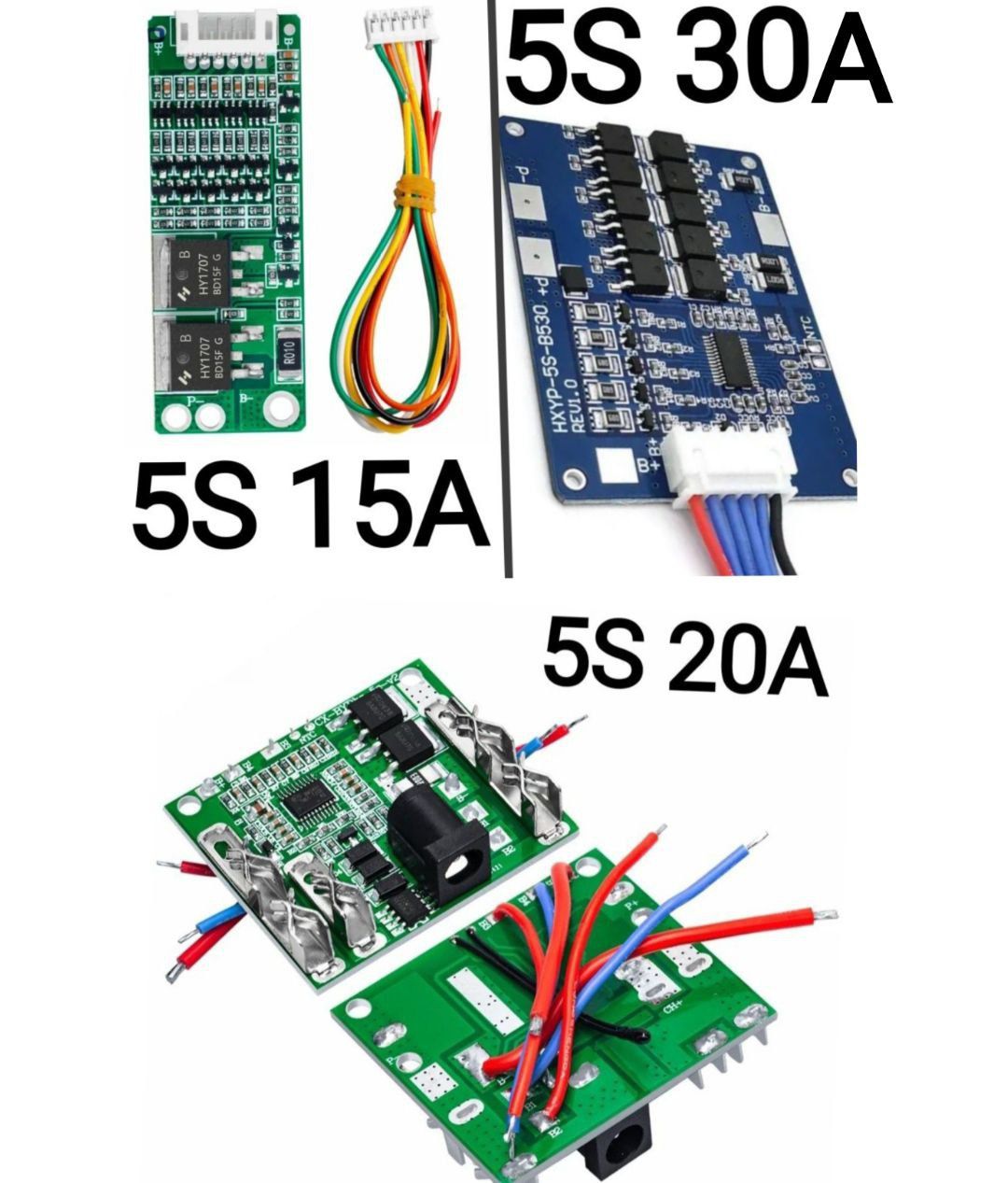 BMS 5S 21V  (18V)