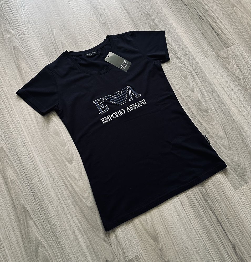 T-shirt damski granatowy Emporio rozmiar XXL