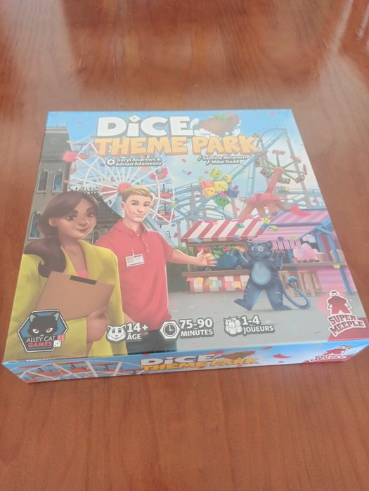 Jogo de tabuleiro Dice Theme Park NOVO SELADO