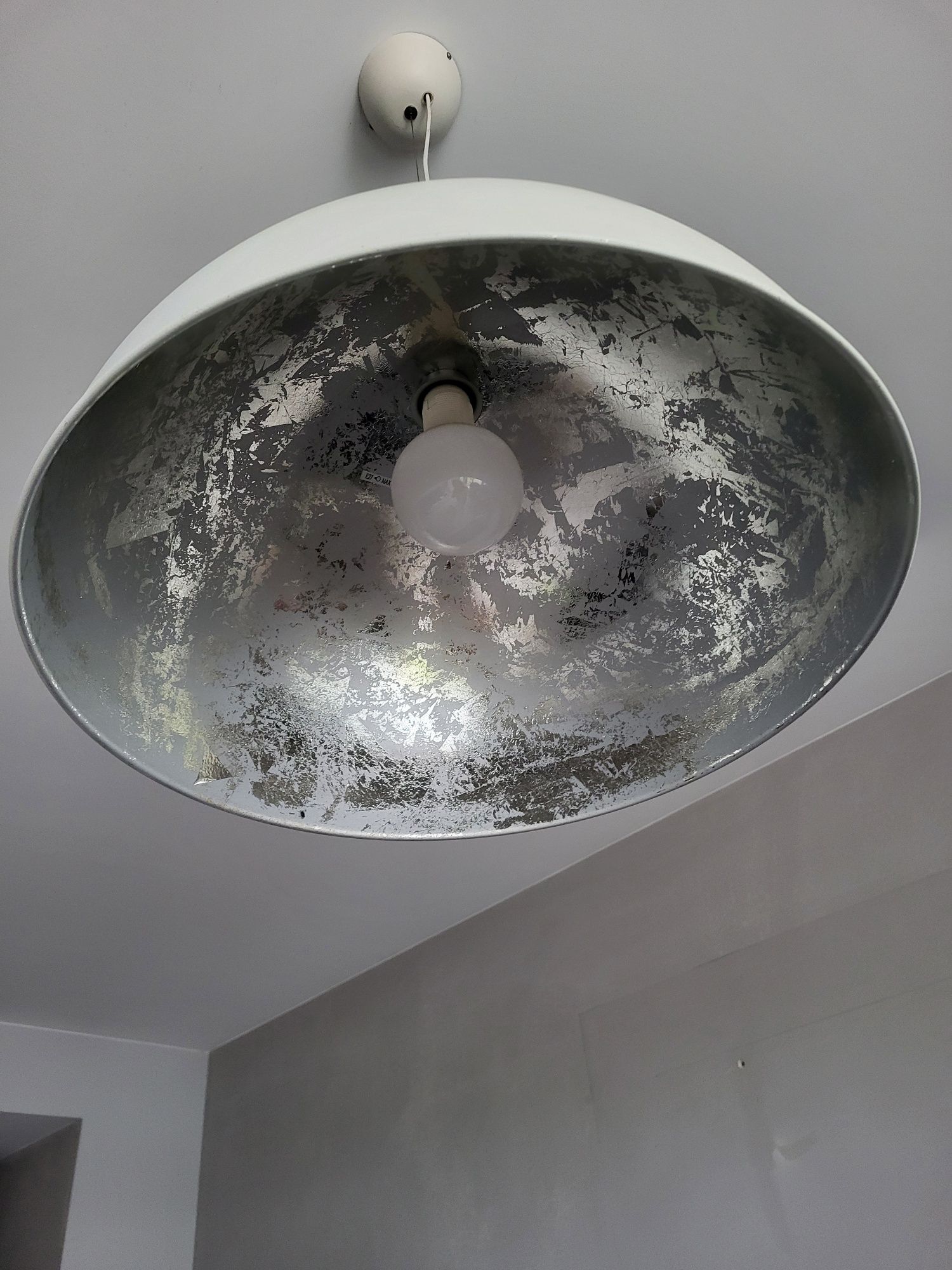Lampa wisząca biała Średnica 53cm