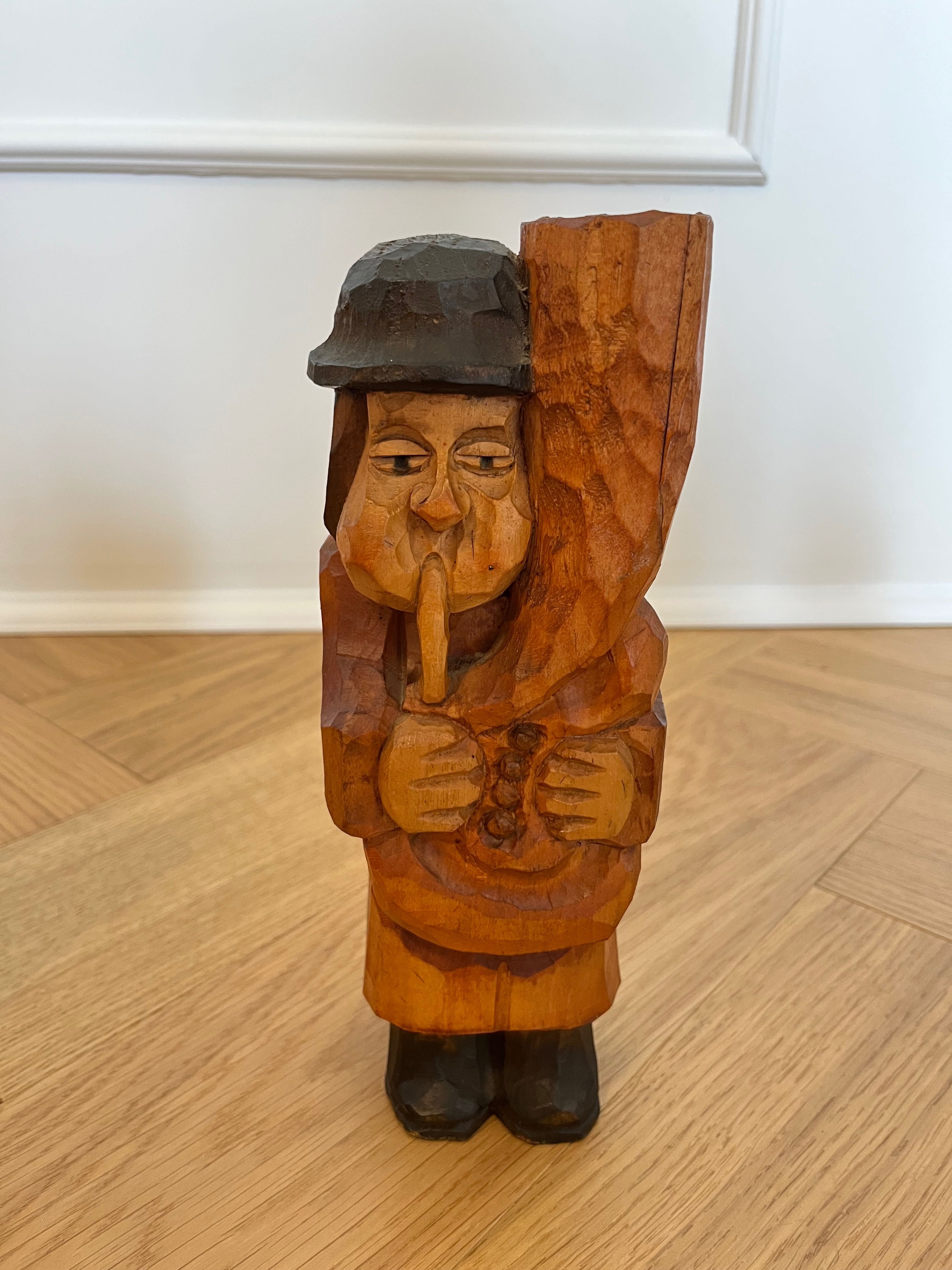 Drewniane rzeźby - Muzycy - rękodzieło - sztuka zakopiańska