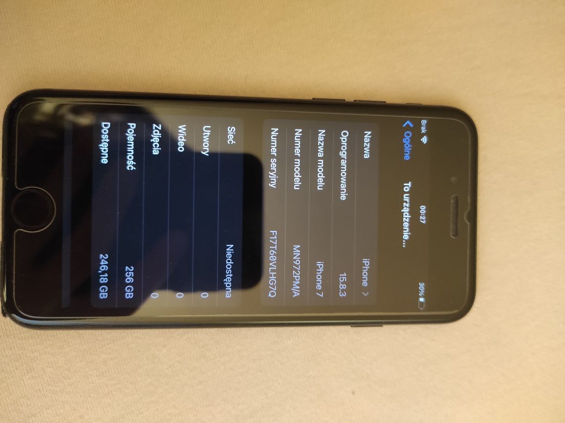 iPhone 7 256gb bateria 84%