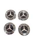 Tampa Tampão Centro Jante Mercedes 75mm W204 C218 A207 C117 CLA CLS E classe W212 S212 X166 W176 W205 W246