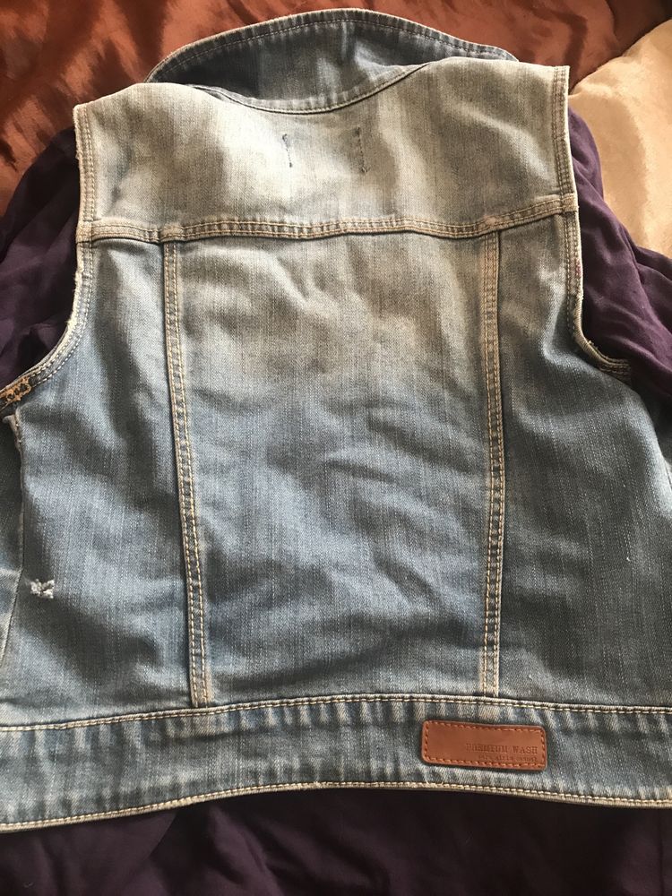 Colete Jeans Zara 9-10 anos menina