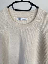 Beżowy sweter męski L