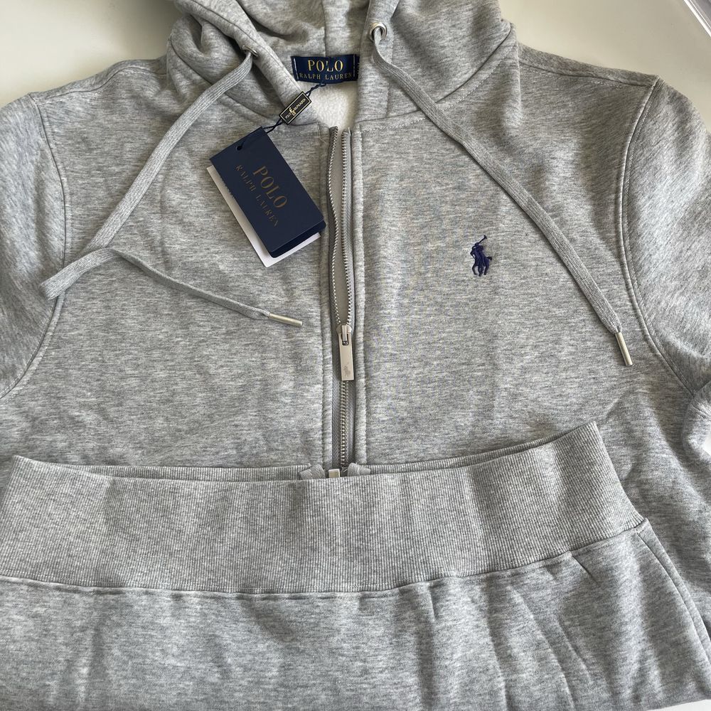 Casaco com fecho cinzento Polo Ralph Lauren com Fatura