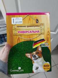 Газонна травосуміш універсальна 400г трава для газона