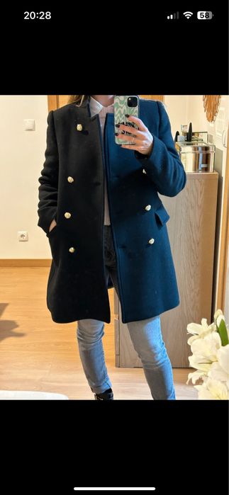 Casaco de lã Zara