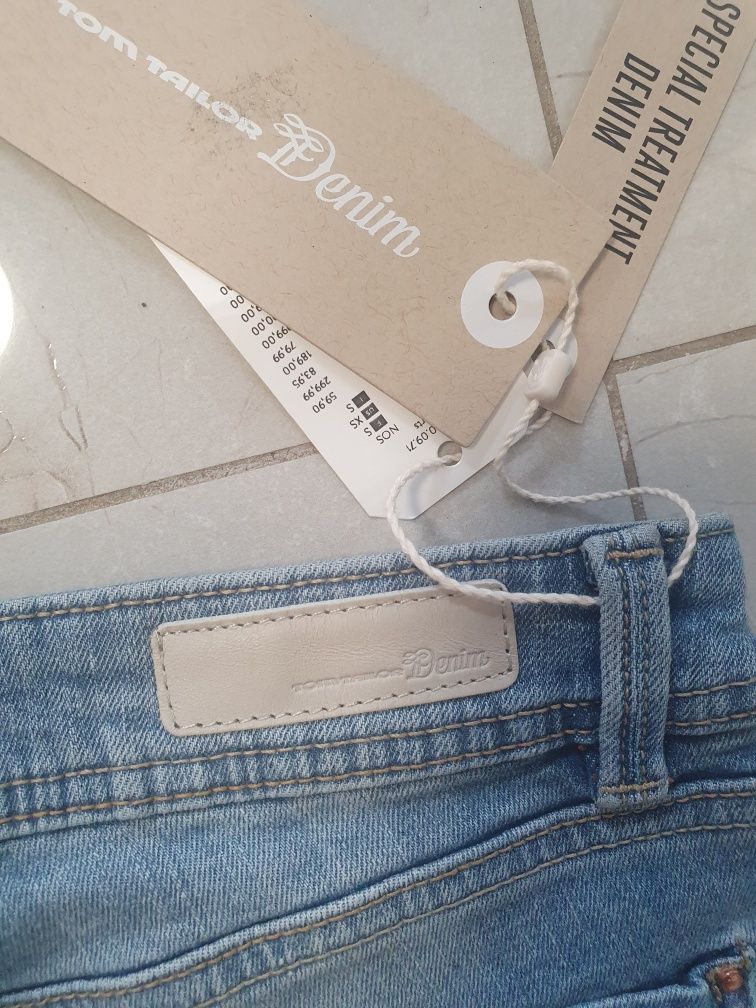 Spodenki jeansowe Tom Tailor nowe xs/s