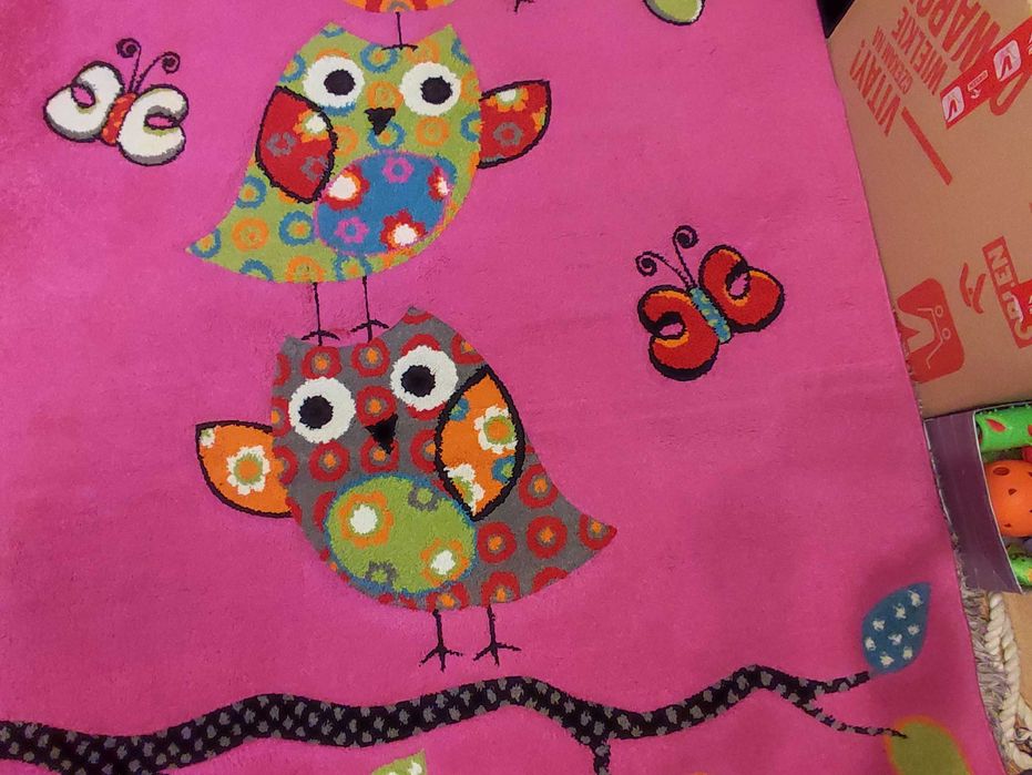 Dywan dziecięcy  Sowy