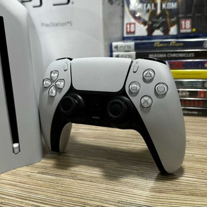 SALE -35% Приставка PlayStation 5 Slim | 1000Gb | Стан 7 | + 3 Ігри