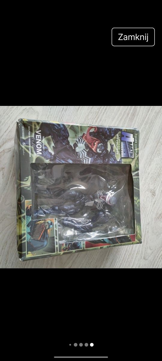 Figurka kolekcjonerska Venom Amazing yamaguchi marvel